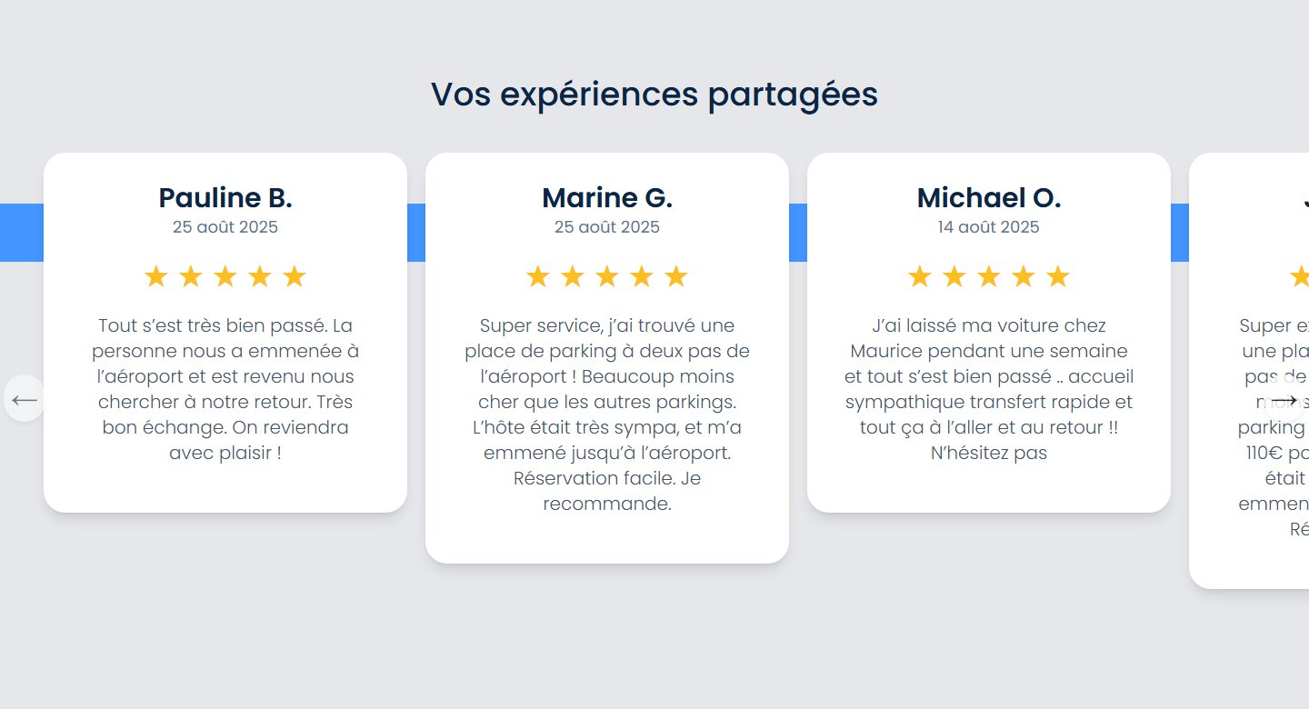Carrousel d'avis — preuve sociale agrégée et notation publique des hôtes